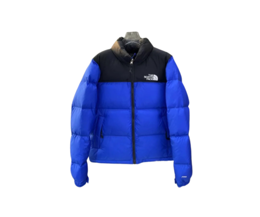 The North Face 1996 Men Women Winter Jacket Royal Blue Black