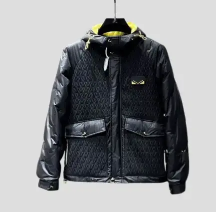 Fendi Puffer Jacket Black