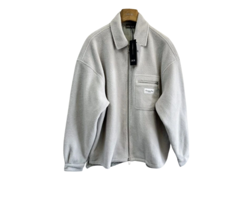 Dior Couture Zip Over Shirt Grey