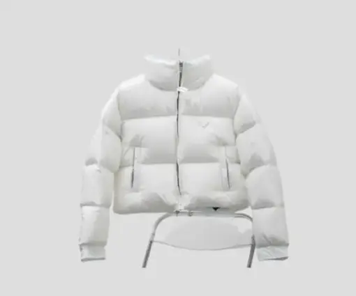 Prada Corduroy Jacket White