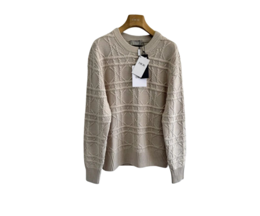 Dior Icons Cannage Sweater Beige