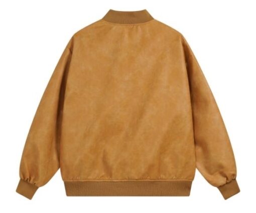 Alternative view of LV Natural Leather Varsity Blouson Jacket Beige