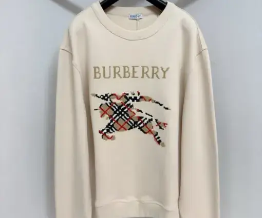 Burberry Map Sweater White