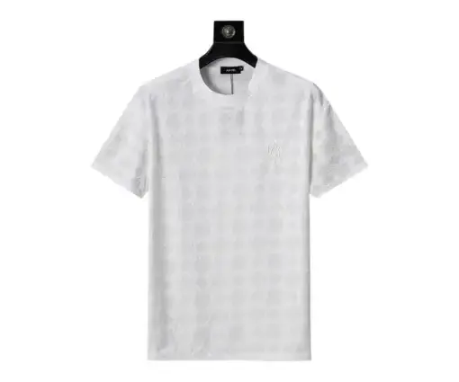 Amiri Terry Cloth Jacquard T Shirt White