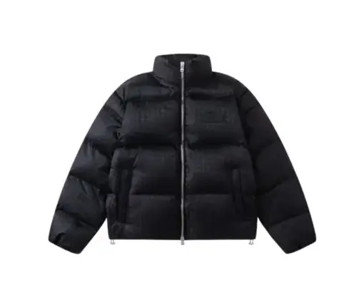 Amiri MA Quad Jacquard Down Jacket Black
