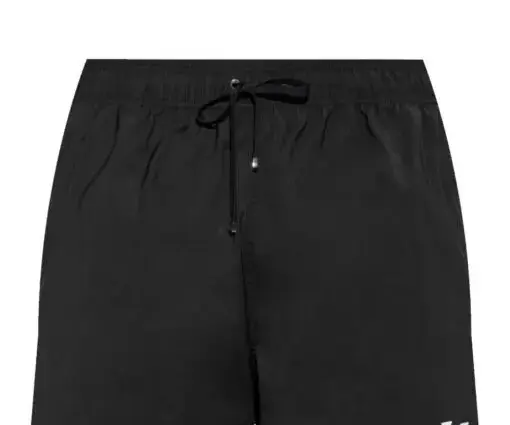 AMIRI Logo Print Swim Shorts Black