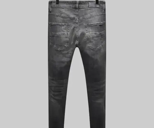 Alternative view of AMIRI MX1 Distressed Jeans Black
