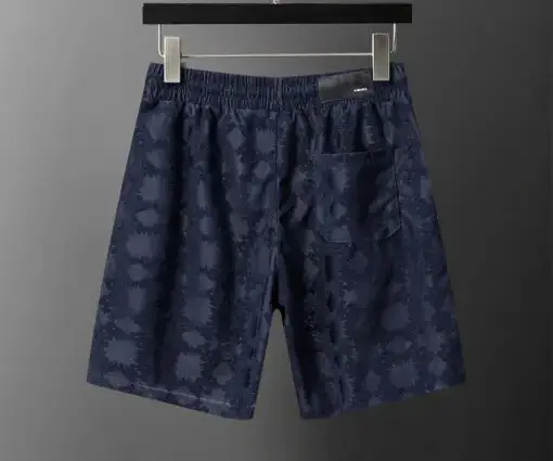 Alternative view of Amiri Short Copacabana Jacquard Navy Blue