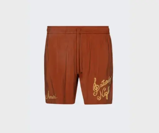 Amiri Saturday Night Short Burnt Orange