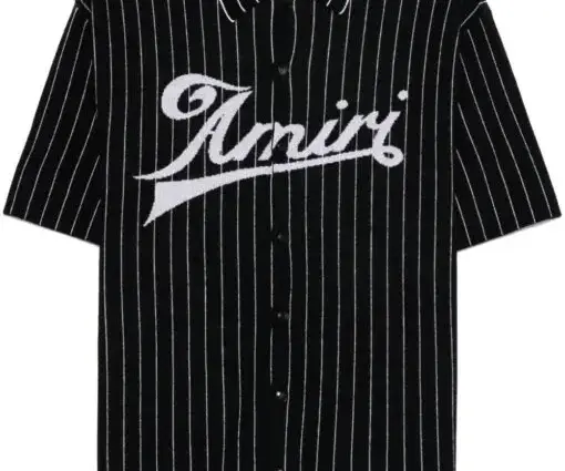 AMIRI Pinstriped Shirt Black