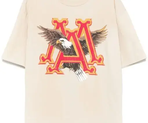 AMIRI Vintage Ma Eagle T-shirt light beige
