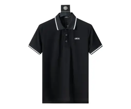 Amiri Polo Shirt Black