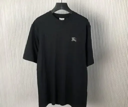Burberry Logoed T-shirt Black