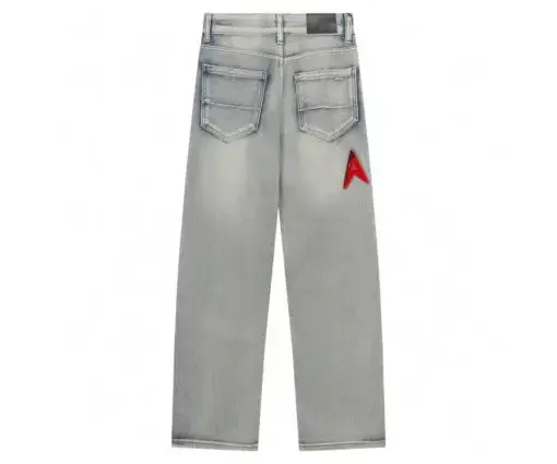 Alternative view of Amiri Denim Jeans Gray