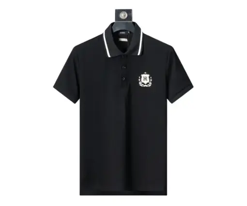 Amiri Polo Black Shirt