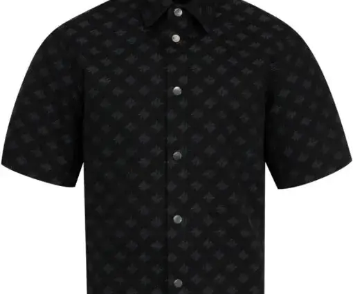 AMIRI Ma Quad Jacquard Shirt Black