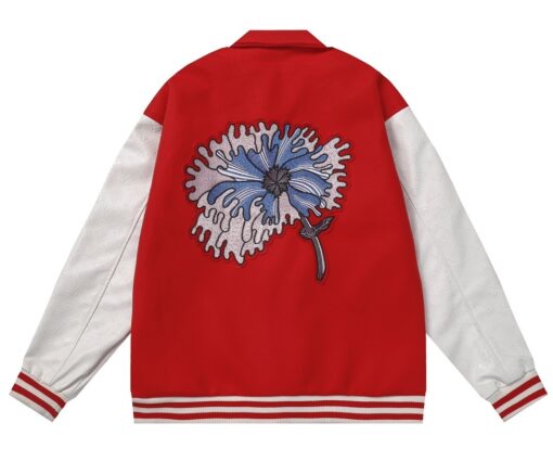 Alternative view of LV Varsity Jacket Red/White