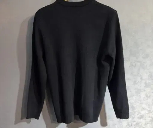 Alternative view of Amiri Arts District Crewneck Sweatshirt Black Cotton knit