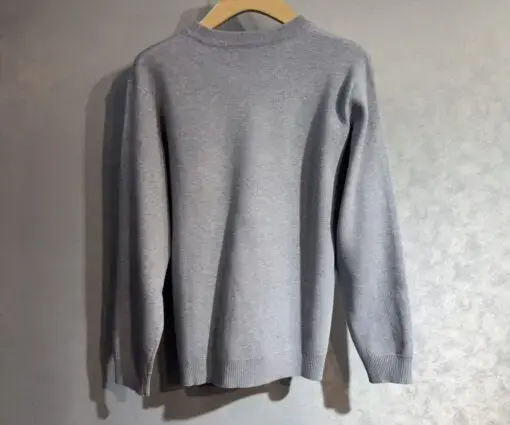 Alternative view of Amiri Arts District Crewneck Sweatshirt Grey Cotton knit