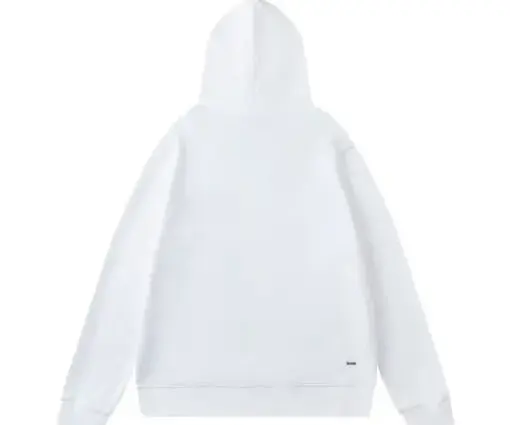 Alternative view of Amiri Classic Print Logo White Hoodie