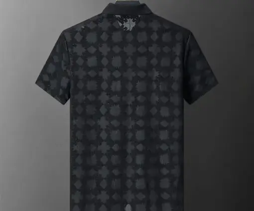 Alternative view of Amiri Terry Jacquard Fabric Polo Shirt Black