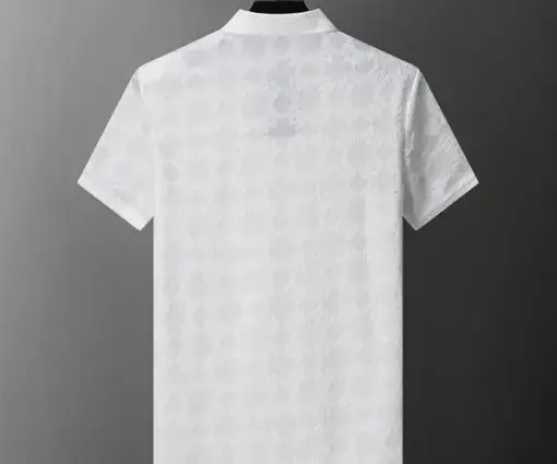 Alternative view of Amiri Terry Jacquard Fabric Polo Shirt White