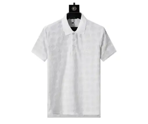 Amiri Terry Jacquard Fabric Polo Shirt White