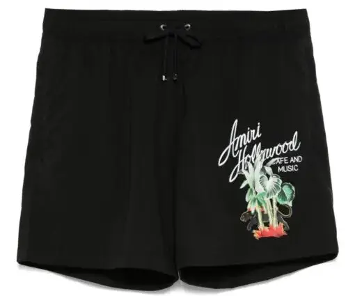 AMIRI Hollywood Swim Shorts Black