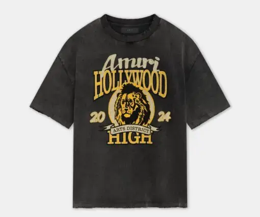 AMIRI HIGH LION SKATER TEE