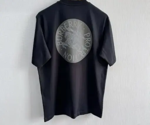 Alternative view of Burberry Burberry EKD-badge Cotton t-shirt black