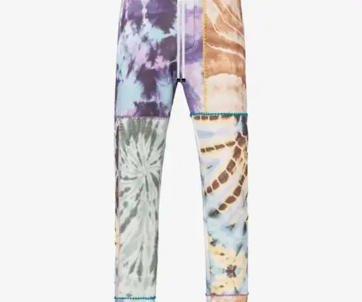 Amiri Tie Dye Patchwork Sweatpant Multicolor