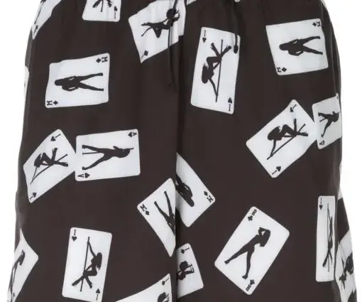 AMIRI Map print swim shorts