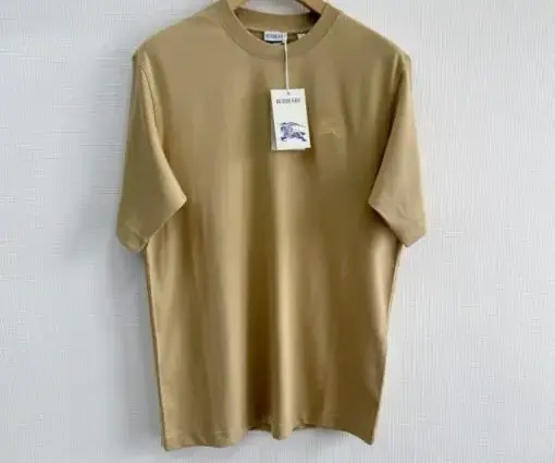 Burberry Burberry EKD-badge Cotton t-shirt Neutrals
