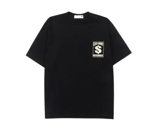 Corteiz Alcatraz Diamond Cash Print Short Sleeve Black