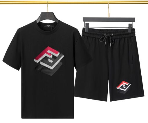 Fendi Tracksuit Set Black