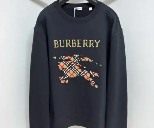 Burberry Map Sweater Black