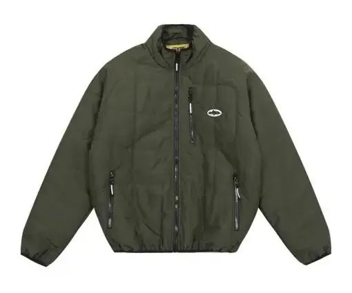 Corteiz Bellic Insulated Jacket Olive Green