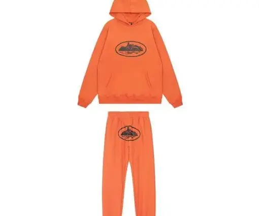 Corteiz 5 Starz Tracksuit Orange