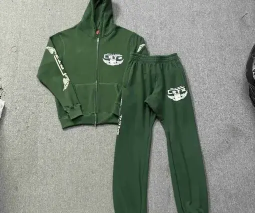 Corteiz Gasolina Tracksuit Green