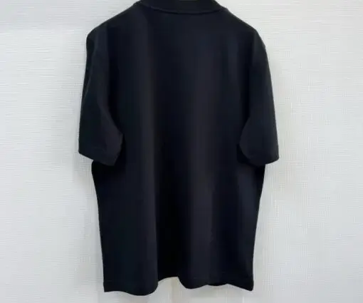 Alternative view of Burberry Cross Stitch EKD​ Cotton T-shirt in Black