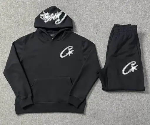 Corteiz Long Sleeve Suit Black