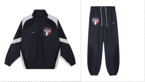 Corteiz Francais Shuku Jacket Blue/Grey