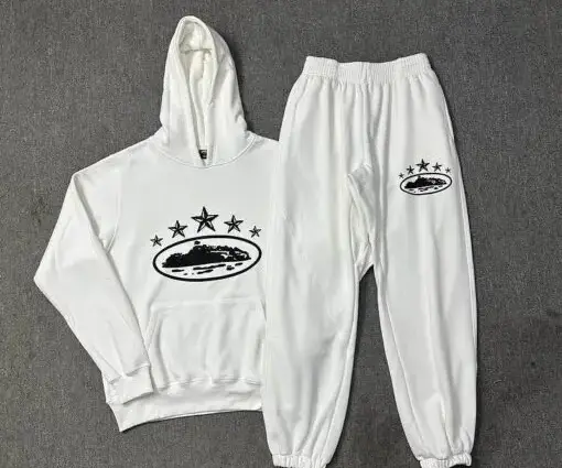 Corteiz 5Starz Tracksuit White