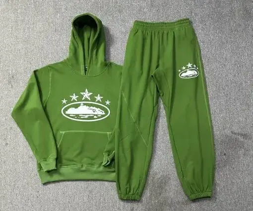 Corteiz 5Starz Tracksuit Green