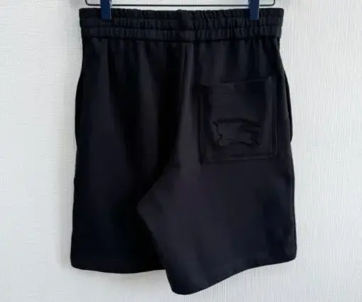Alternative view of Burberry Cotton Jogging Shorts Black