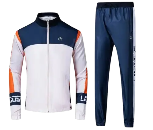 Tracksuits Lacoste Green White Orange