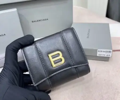Balenciaga Card Holder Black