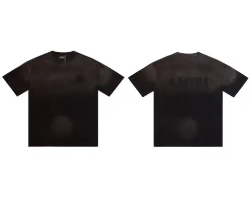 Alternative view of Amiri Oversized T Shirt Black