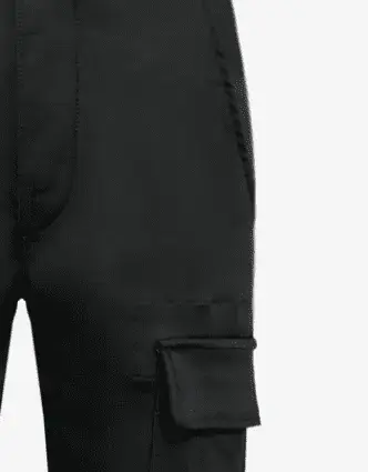 Alternative view of Amiri Solid Cargo Pant Black