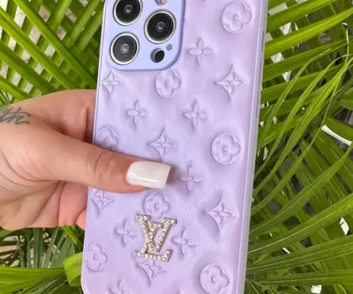 LV Lavender V iPhone Case